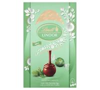 Lindt Lindor Mint Dark Chocolate Easter Egg Large, 260g - Contains Mint Dark Chocolate Truffles with a Smooth Melting Filling - Easter Gift
