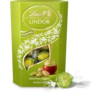 Lindt Lindor Pistachio Milk Truffles 200g, Premium Chocolate Gift Box