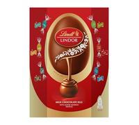 Lindt Lindor Rainbow Assorted Chocolate Easter Egg 310g - Assorted Chocolate Truffles with a Smooth Melting Filling - Colourful Easter Chocolate Treat - Easter, gift