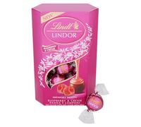 Lindt Lindor Raspberry Milk-chocolate Truffles 200g