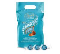 Lindt Lindor Salted Caramel Chocolate Truffles - 1kg Bag (Approx. 80 Balls) - Smooth Filling - Halloween Treat, Christmas, Gift, Birthday, Congratulations