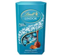 Lindt Lindor Salted Caramel Milk Chocolate Truffles Box Extra Large - Approx 48 balls, 600g - Chocolate Truffles with a Smooth Melting Filling - Gift Present or Sharing Box - Mother's Day, Birthday