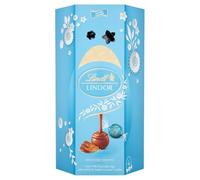 Lindt Lindor Salted Caramel Milk Chocolate Easter Egg Extra Large, 348g - Contains Salted Caramel Milk Chocolate Truffles with a Smooth Melting Filling - Easter Gift