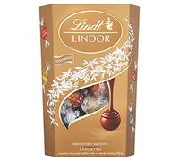 Lindt Lindor Swiss Chocolate Candy Assortment, 1 Box of 200g