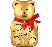 Lindt Lindor Teddy - Lindt Chocolate Gifts - Lindt Teddy Bear, Lindt Lindor/Milk/Swiss Chocolate - Gift set for her Birthdays Valentines day Mothers day Thank you 100g