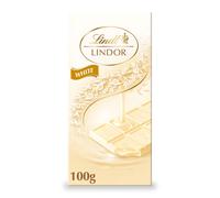 Lindt LINDOR White Chocolate Bar 100 G The Perfect Treat Chocolate With