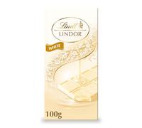 Lindt LINDOR White Bar 100g