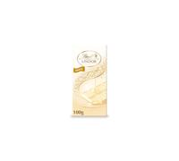 Lindt LINDOR White Chocolate Bar - 100 G - The Perfect Treat - Chocolate With A Smooth Melting Filling