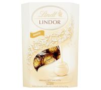 Lindt Lindor White Chocolate Truffles - 200g Box (Approx. 16 Balls) - Smooth Filling - Christmas, Gift, Birthday, Congratulations Treat