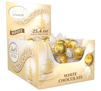 Lindt LINDOR White Chocolate Truffles, 60 Count Box by Lindt [Foods]