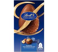 Lindt Lindt Hazelnut Chocolate Easter Egg 250g - Milk Chocolate with Whole Hazelnuts - Premium Easter Chocolate - Easter, gift