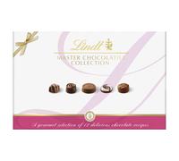 Lindt Master Chocolatier Collection - 46 Assorted Milk, Dark and White Chocolates, Extra Large Box, 470g - Gift Present or Sharing Box - Mother's Day,