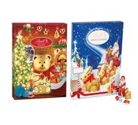 Lindt Milk Chocolate Advent Calendar Bundle | Lindt Teddy Advent Calendar 172g | Lindt Advent Calendar 160g