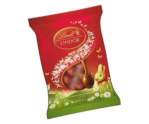 Lindt mini bag mini eggs lindor milk 100g - set of 3
