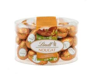 Lindt Nougat Eggs Delicious 25 Individually Wrapped Easter Eggs 450g