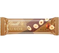 LINDT Nuxor Bar - Milk Chocolate 33g - Pack Of 18