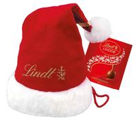 Lindt Santa Hat With Zartschmelzenden Lindor Minis
