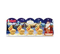 Lindt Santa Sleigh Milk Chocolate 5 Pack Perforation 50g - 1