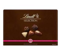 Lindt Selection Extra Fine Continental Chocolate Box Extra Large, 40 Assorted Milk, Dark and White Chocolates, 427g ,Sharing Box