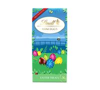 Lindt Solid Mini Eggs Canister, 177 g - Perfect for Easter Egg Hunt and Treating - Individually-Wrapped Lindt Milk Mini Eggs With a Solid Filling
