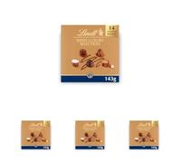 Lindt Swiss Luxury Selection - 143g Small Gift Box - 14 Assorted Pralines - Gift for Him & Her (Pack of 4)