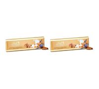 Lindt Swiss Milk Chocolate Hazelnut & Raisin Gold Bar 300g (Pack 2)