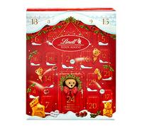 Lindt Teddy Adorable Milk Advent Calendar 250g - A selection of 24 finest Lindt Milk chocolates for a festive and magical countdown until Christmas
