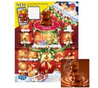 Lind't Teddy Advent Calendar 2026 | 24 Premium Milk Chocolates 250g | Christmas Chocolate Countdown Gift | Limited Edition AR Teddy Calendar for Kids, Men, Women & Couples