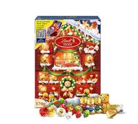 Lindt - TEDDY Augmented Reality Advent Calendar - Assorted Milk and White Chocolates - Ideal for Christmas, 170g