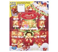 Lindt Teddy Milk Chocolate AR Advent Calendar 2025 - Large 250g - 24 Bear &