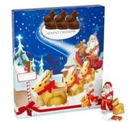 Lindts Advent Calendar 160g- 24 Days Advent Calendar For Adults Men Women Boys Girls- Chocolate Advent Calendars Gift