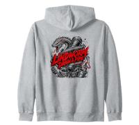 Lindworm Drain And Pipe Monster Plumber Dragon Zip Hoodie