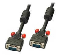 Lindy 0.25m Premium SVGA Monitor Cable, Black