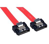 LINDY 0.2m Low Profile Latching SATA Cable
