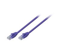 Lindy Cat6 U/UTP Network Cable, PVC - 0.3 Metre\Purple