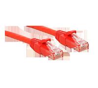 Lindy 0.3m Cat.6 U/UTP Ethernet Cable, Red