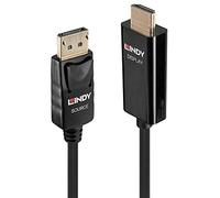 LINDY 0.5m Active DisplayPort to HDMI Cable