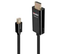Lindy 0.5m Active Mini DisplayPort to HDMI Cable