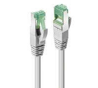 LINDY 0.5m Cat 6A S/FTP Ethernet Cable - Eco-Friendly GRS Certified TPE, High-Sp
