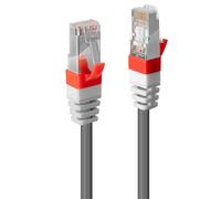 Lindy 0.5m Cat.6A S/FTP LSZH Network Cable, Grey