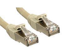 LINDY 0.5m CAT6 SFTP / SSTP Snagless PiMF LS0H Network Cable Grey 0.5 Meter Gray