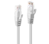 Lindy Cat6 U/UTP Network Cable, PVC - 0.5 Metre\White