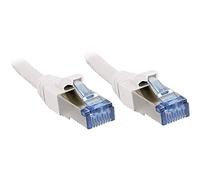 0.5m Cat.6A S/FTP LSZH Cable, White