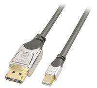 LINDY 0.5m CROMO Mini DisplayPort to DisplayPort Cable