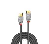 Lindy 0.5m High Speed HDMI Cable, Cromo Line, Grey