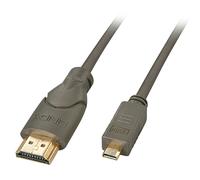 Lindy 0.5m High Speed Micro HDMI to HDMI Cable
