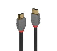 Lindy 0.5m Ultra High Speed HDMI Cable Anthra Line 0.5 m HDMI Type A (Standard) HDMI Type A (Standard) 3D 48 Gbit/s Black
