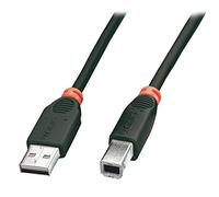LINDY 1 m USB Type A to B 2.0 Cable - Black