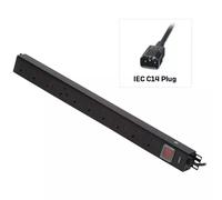Lindy 10 Way UK Mains Sockets Vertical PDU with IEC Mains Cable