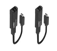 Lindy 100m Fibre Optic USB 3.2 Type C Extender